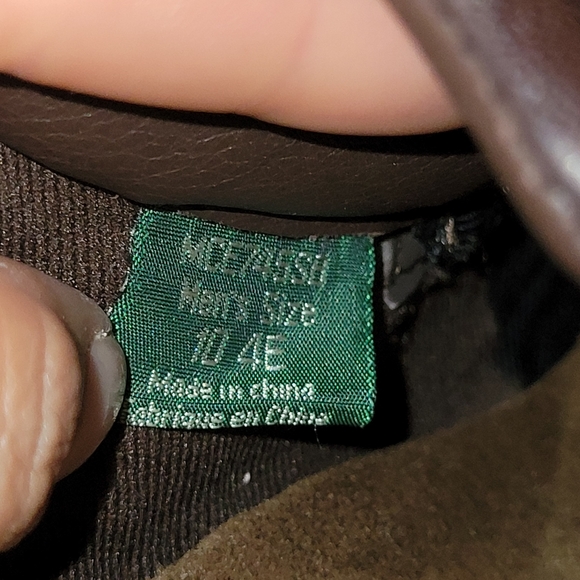 Dunham by New Balance Men's Lace-Up Light Weight Leather Brown Shoes Sz10 - Picture 9 of 9